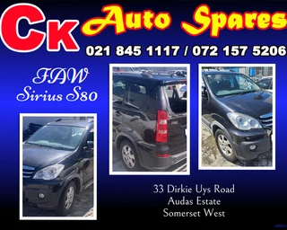 FAW Sirius S80 stripping for spares