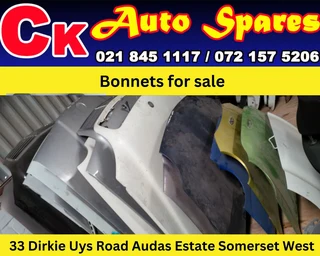 Bonnets for sale for most vehicle make and models.