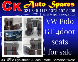 VW Polo GT 4door seats for sale