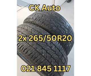 265.50R20 Roadstone Roadian All Terrain 4x4 tyres for sale.