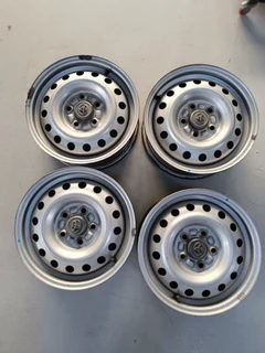 Toyota Hilux Low rider 5 Hole 15 inch steel rims 5x114.3 for sale.