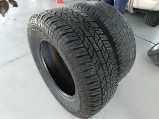 265.65R17 Yokohama Geolandar AT tyres for sale.