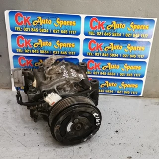 Toyota Runx 1.8 1ZZ air con pump for sale.