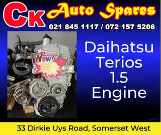 Daihatsu Terios 1.5 engine for sale