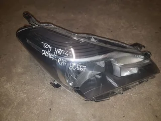 Toyota Yaris 2015 right front headlight for sale.