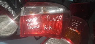 Toyota Corolla Quest right rear taillight for sale.