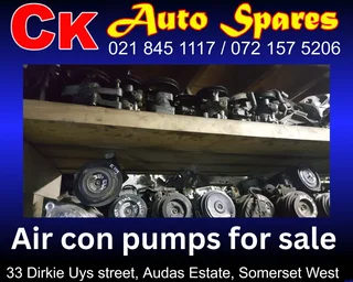 AC pumps for sale for most vehicle make and models.