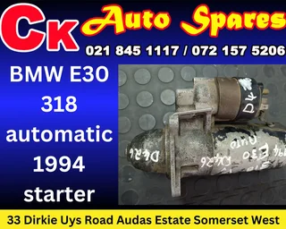 BMW E30 318 automatic 1994 starter for sale.