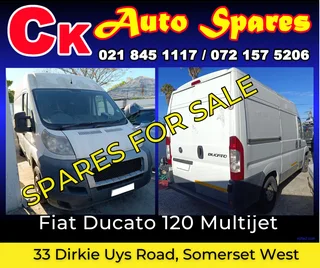 Fiat Ducato 120 MultiJet 2012 stripping for spares.