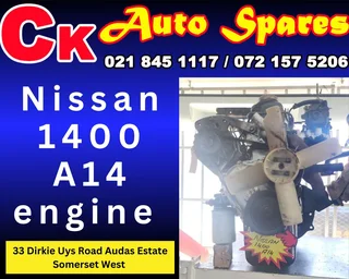 Nissan 1400 A14 engine for sale.