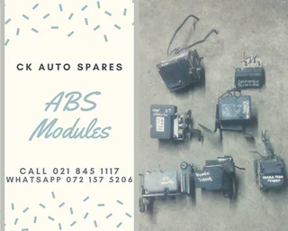 ABS modules for sale for most vehicle make and models.