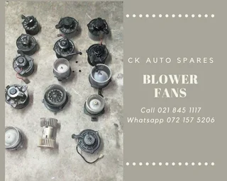 Blower fans for sale for most vehicle make and models.