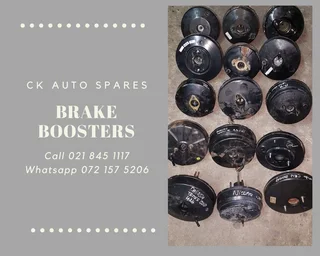 Brake boosters for sale for most vehicle make and models.