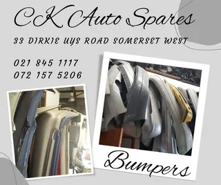 Front and rear bumpers for sale for most vehicle make and models.