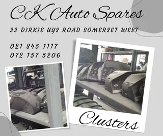 Clusters for sale for most vehicle make and models.
