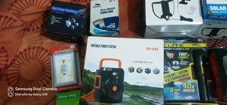 Various solar products and gadgets