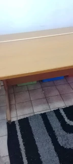 Very heavy solid oak desk