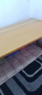 Very heavy solid oak desk