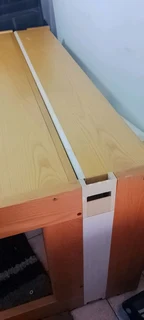 Very heavy solid oak desk