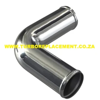 90 Degree High Polished Aluminium Bends - Turbo Replacement - 031 701-1573