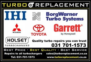 Performance Parts &amp; Quality Turbocharger Repairs - TURBO REPLACEMENT - 031-701-1573