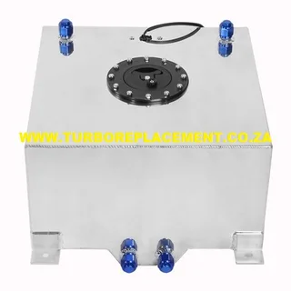 40L Polished Aluminium FUEL CELL TANK - TURBO REPLACEMENT (031-701-1573)