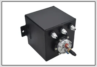 Bosch 044 External Fuel Pump High Performance 2L Fuel Surge Tank - Turbo Replacement (031-701-1573)