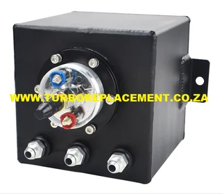 Bosch 044 External Fuel Pump High Performance 2L Fuel Surge Tank - Turbo Replacement (031-701-1573)