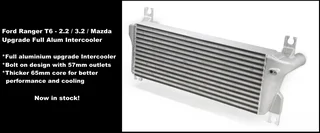 Ford Ranger T6 / T7 - 2.2 / 3.2 / Mazda BT-50 Upgrade Full Alum Intercooler - Turbo Replacement