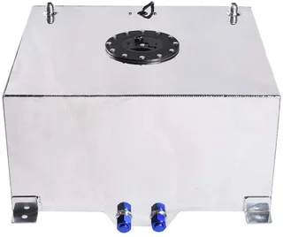 60l Polished Aluminium Fuel Cell Tank - Turbo Replacement (031-701-1573)