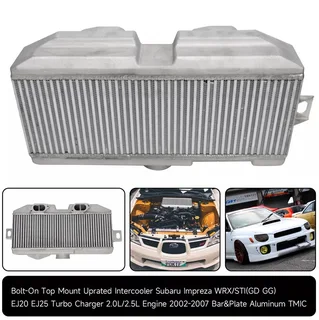 Top Mount Upgrade Intercooler for Subaru Impreza WRX STI GD Turbocharger 02-07 - Turbo Replacement