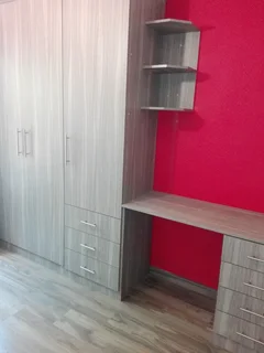 DESK / BOOKSHELVES AND CUPBOARD FOR STUDENTS ACCOMADATIONS .