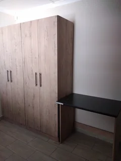 DESK / BOOKSHELVES AND CUPBOARD FOR STUDENTS ACCOMADATIONS .