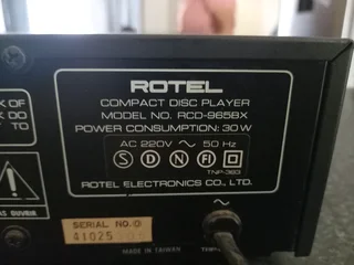 Rotel Rcd-965bx