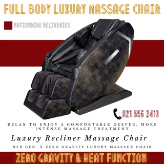 Zero Gravity High Quality Massage Chair. Nex Gen X.