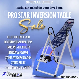 PRO STAR 9005 BACK THERAPY INVERSION TABLE.