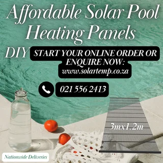 Solar pool heating panels DIY.