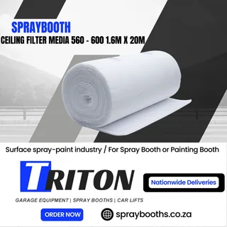 Ceiling Filter Media 600 1.6m x 20m.