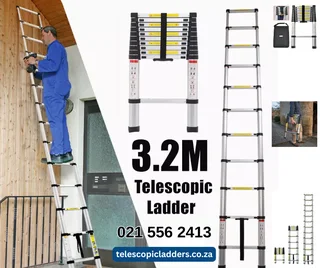 Telescopic Ladders 3.2m.