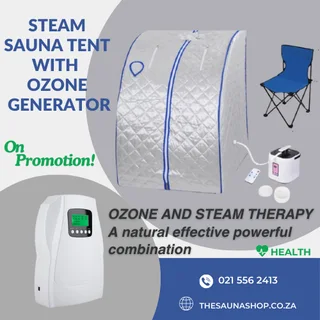 Portable Ozone Steam Sauna/ Combo promotion.