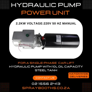 220V Hydraulic Power Pack for single phase car lifts.