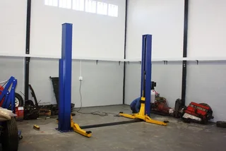 TRITON 2 post car lifts (with base) 4-ton 220v Durable and Reliable. Double point release locking