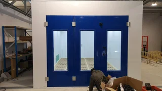 SB1 Spray Booth/Entry level. For affordability Ease of use. Simplicity in design