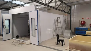 SB1 Spray Booth/Entry level. For affordability Ease of use. Simplicity in design