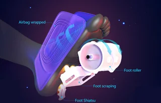 Zero Gravity Full Body Massage Chair. Infinity X with Voice Command Technology.