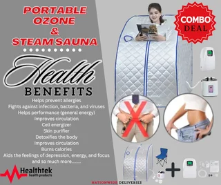 Ozone And Steam Therapy Portable Tent / A Natural Effective Powerful Combination.