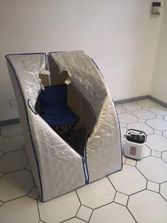 Portable Steam Sauna Tent/ home steam sauna.