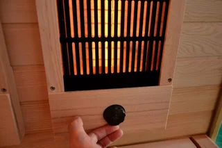 Infrared Sauna Deluxe-2P: 2 Person Straight Infrared Sauna Deluxe Model.