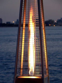 Glass quartz Tube for Pyramid Gas heater.