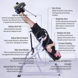 Back Therapy Inversion table (Foldable).